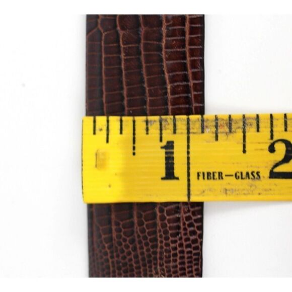 Bill Adler BROWN GENUINE LEATHER 1 1/8"Wd CASUAL DRESS MEN'S BELT Sz 36 (X82 - Picture 10 of 14